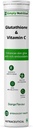 Glutathion mit Vitamin C, für gesunde und jugendliche Haut - Abende Hautton für Männer & Frauen. Zuckerfrei, Orange Geschmack, 15 Brausetabletten (Pack von 1)