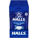 HALLS Cough und Throat Relief Mentho-Lyptus Cough Drops, 12 Taschen von 30 (360 Total Drops)