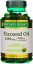 Bounty Flaxseed Oil 1200 mg, 125 Rapid Release Softgels (Pack of 3)
