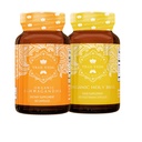 True Veda Mood Bundle USDA Organic | Multi-Award-Winning | Organic Ashwagandha KSM-66® | Organic Holy Basil mit Vitamin B6