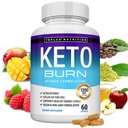 Toplux Keto Burn Pillen Ketosis Weight Loss - 1200 Mg Ultra Advanced Natural Ketogenic Fat Burner Verwendung von Keton Diät für Männer Frauen 60 Kapseln Supplement