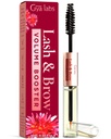 Gya Labs Lash und Brow Oil - 100% reines Natual Organic Castor Öl Wimpern & Augenbraue Serum für voll aussehende Lashes & Brows (0.34 Fl Oz)