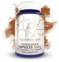 Nootropics Depot Fenugreek Extrakt Kapseln | 500mg | 180 ct | 3% Trigonelline, 1% Protodioscin | Trigonella foenum-graecum | Stimmung, Fitness, & Metabolic Funktion