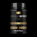 Magnesium L-Threonate, 60 Kapseln von 300MG! (nicht 144MG wie andere) - Verbessern Sie Ihr Leben - Bessere Schlafqualität und Fokus, Gedächtnis, Aufmerksamkeit und kognitive Funktion - Über 99,9% Pure!! Glutenfrei.
