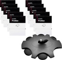 (60 Stück) Minifit Prowax Wax Guards Filter für Oticon Hörgeräte,Oticon Minifit Hörgeräte Ersatzteil Zubehör Reinigungsset Zubehör(10 Packungen)