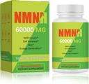 NMNH 500mg (Dihydronicotinamid Mononukleot), NMN Supplement Alternative mit NR, TMG, Resveratrol, COQ10, NAD Supplement, Energy, Boost NAD+ Levels, 60 Kapseln