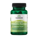 Swanson Ultimate Probiotic Formula Digestive Health Immune System Support 66 Million CFU Prébiotique NutraFlora scFOS 30 DRcaps Capsules Veggie (Caps)