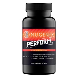 Nugenix Perform, oxyde nitrique et booster de vitalité pour les hommes - 30ct
