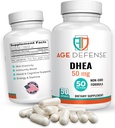 DHEA Kapseln - DHEA Ergänzungen - Natural Energy Support & Immune Support - Unterstützt Vitalität, Hautelastizität, & Gesamt Wellness - DHEA Ergänzung für Frauen & Männer (50 mg)