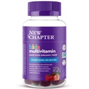 New Chapter Kids Multivitamin Gummi - 65% Weniger Zucker, Kinder Gummy Vitamine mit Vitaminen C, D3 & Zink, Non-GMO, Glutenfrei, Berry-Citrus, 60ct