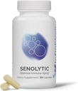 InfiniWell Senolytic Longevity Supplements - Optimieren Sie die zelluläre Alterung, helfen, kognitive Funktion und neurologische Verarbeitung zu unterstützen - mit Resveratrol, Pterostilbene & Quercetin (30 Kapseln)
