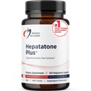 Designs für Health Liver Support Kapseln - Hepatatone Plus mit Mariendistel, NAC, Schisandra - Pilzextrakte zur Reinigung + Immununterstützung - Leberentgiftungsergänzung für Männer + Frauen (120 Kapseln)