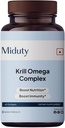 Huile de krill - Saumon sauvage - Omega 3 Huile de krill - Astaxanthin - EPA & DHA - 60 Softgels