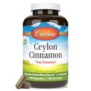 Carlson - Ceylon Cinnamon, Cinnamon Ergänzungen, 500 mg, Cinnamon Extrakt Pillen, Ceylon Cinnamon Kapseln, 180 Kapseln