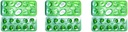 Dabur Pudin Hara Pearls – für Upset Stomach, Säure, Flatulence, Verdauung & Bloating, unterstützt Verdauung und Gut Gesundheit und Komfort - für Männer & Frauen - 200 Count (Pack von 20)