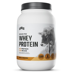 Levels Gras Fed Whey Protein Powder, No Artificials, 24G Protein, Vanilla Cinnamon, 2LB