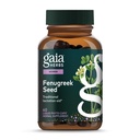 Gaia Herbs Fenugreek Seed - Hilft, gesunde Lactation und Brustmilchproduktion* - Hergestellt mit Bio Fenugreek Seeds - 60 Vegan Liquid Phyto-Capsules (bis zu 15 Tage Versorgung)