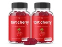 NutraChamps Tart Cherry Gummies - 3000mg Tart Cherry Extract mit Celery Seed - Uric Acid Cleanse Supplement - Antioxidant, Joint Comfort, Flexibilität, Immune Health, Sleep - 60 Vegan Gummi (2-Pack)