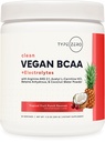Typ Zero Ultra Clean Vegan BCAA Pulver + Elektrolyte (Tropical Fruit Punch | 6G) 2:1:1 Sugar-Free/No Sucralose BCAAs Amino Acids Supplement - BCAA Vegan Amino Acids After Workout Drink, 30 Portionen