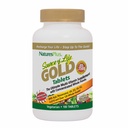 Natures Plus Quelle des Lebens Gold Multivitamin - 180 Tabletten - Blut-Unterstützung, Knochen-Unterstützung, Gesundes Immunsystem - Inklusive Vitamine D3, B12, K2 & Über 120 Ganze Nahrung Nährstoffe - 60 Portionen