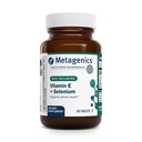 Metagenics E-400 Selenium Supplement - Vitamin E & Selenium Antioxidante Formel mit Calcium & Phosphor - Unterstützt Immun-, Haut-, Augen- und Zellgesundheit* - Glutenfrei, vegetarisch - 60 Tabletten