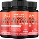 rize labs (3 Pack) BP120 Premium Nahrungsergänzungsmittel, BP120 Premium Tablets Unterstützt Entzündungen, BP120 Premium stärkt Support Pillen, BP120 Premium Stärke Bewertungen (180 Kapseln)