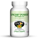 Epicor Power von Maxi Health: EpiCor with Olive Leaf Extract - Processed Brewer's Yeast - 60 Vegetarische Kapseln - Kosher