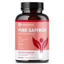 Saffron Ergänzungen - 100% reine Saffron Extrakt Kapseln - Boost Energy & Mood, Unterstützung Auge & Herz Gesundheit