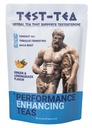 Test-Tea | Testosteron Boosting Kräutertee für Männer | Ginger und Lemongrass Flavor | 20 Pack Bag | mit Tongkat Ali, Tribulus Terrestris und Maca Root von Performance Enhancing Teas