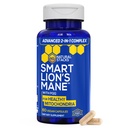Bio Lions Mane Supplement Kapseln - 1000mg Lions Mane Mushroom mit 10mg PQQ - Brain Cell Optimizer für Gedächtnis, Lernen, Mitochondrial Funktion - 60 Fruchtkörper Mushroom Kapseln