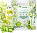 JOISPACE Elektrolyt-Getränk-Mix mit Tee-Polyphenole | Schnelle Hydration & Elektrolyte Boost | Non-GMO, Vegan, Gluten-Free | Pomelo Tee & Lemon Lime Tee, 32 Portionen