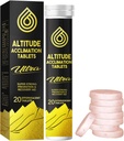Altitude Sḭckness Prevention Tablets, Unterstützt schnelle Höhenbeschleunigung & Erholung, Relief von Höhensymptomen, einfach zu nehmen, 20 Tabletten