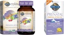 Garten des Lebens Frauen Prenatal Multivitamin mit Vitamin D3, B6, B12, C & Iron & Prenatal DHA Omega 3 Fischöl - Minami Natural Prenatal, 60 Softgels