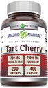 Erstaunliche Formeln Tart Cherry Extract 700 Mg Extrakt (10:1) Pro Servierkapseln Ergänzung | Äquivalent zu 7000 Mg | Non-GMO | Gluten Free | Made in USA (400 Count, 1 Pack)