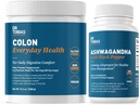 Dr. Tobias Colon Everyday Health and Ashwagandha Capsules, Digestive Wellness & Resilience Bundle, unterstützt Balanced Energy & Gut Health, Vegan, Non-GMO