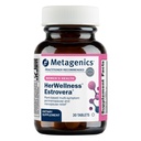 Metagenics HerWellness Estrovera - All-Natural, Hormon-freie Perimenopause & Menopause Unterstützung - für Hot Flashes, Menopause Relief, Nachtsüße - Glutenfrei - Vegetarisch - Non-GMO - 30 Tabletten