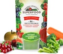 Grown American Superfood Ultra Vita-Immune Blend - 31 Bio Volle Früchte und Gemüse Konzentrierte grüne Pulver erhöhen Energie und Leistung - 100% Vegan Non-GMO (14 Servietten, 1 Tasche)