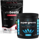 NutraChamps Beet Root Chewables & Greens Superfood Powder Bundle