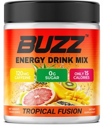 Energy Drink Powder - Energy Boost Drink Mix - Sugar-Free Energy mit Antioxidantien - Morning Kickstart und Sports Nutrition Endurance Produkt - 30 Servierungen, 8 Unzen (Tropical Fusion)