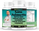 Kürbis Seed Öl & Haar Wachstum Beilage mit Säge Palmetto für Frauen, DHT Blocker für Männer, PCOS Prostata Gesundheit, Pygeum, Lycopene, Männer Gesundheit