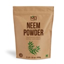 MB Kräuter reines Neem-Pulver 2 lb | 32 oz | 908 Gramm | 100% reines Wild-Crafted Neem Blatt-Pulver | Sehr bittere Neem Ergänzung für Haut Haar & Detox | Azadirachta Indica