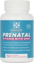 Vidalocity Prenatal Vitamine für Frauen, Multivitamin Kapseln: Omega 3 Fischöl (EPA/DHA), Magnesium, Folat, Vitamin D3, C, Vitamin B12, B6, Vitamin A, K & Zink, 60 Zähler (60 Tage Versorgung)