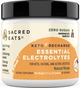 Keto Elektrolyt Pulver & Hydration Supplement | 1000mg Kalium & Natrium, 150mg Magnesium | Kein Zucker & Stevia, mit Monk Frucht nur | Natural Mango (30 Portionen)