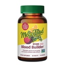 MegaFood Blood Builder Eisen-Ergänzung für Frauen und Männer - Erhöhen Sie Eisen-Level ohne Nebenwirkungen - Kämpfe Fettleibigkeit - Vitamin B12, Folsäure & Vitamin C - Vegan - 60 Mini Tabletten (30 Portionen)