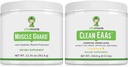 VitaMonk Muscle Guard & Clean EAA Bundle, HMB, EAAs, Vitamin D, Magnesium, 9 essentielle Aminosäuren für Muskelwachstum, Erholung & Performance, Lemonade Flavor, keine künstlichen Süßungsmittel