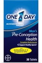 Ein Tag Männer Pre-Conception Gesundheit Multivitamin zu unterstützen gesunde Sperma, Ergänzung für Männer mit Vitamin C, Vitamin E, Selen, Zink und Lycopin, 30 Zähler