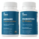 Dr. Tobias Oregano und Caprylic Acid Blend and Probiotics for Women - unterstützt Gut, Immune und Urinary Health, Non-GMO