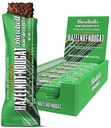 Hanteln Vegan Protein Bars Hazelnut & Nougat - 12 Count, 1.9oz Bars - Eigenschaften Pflanzenbasierte Protein Bar mit 15g Protein - Schokoladenprotein Snacks mit nur 1g Gesamtzucker - Ideal für