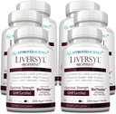 Genehmigte Wissenschaft Liversyl - Milchdistel, Artichoke Extract und Bioperine - Vegan - 360 Count - 6 Month Supply - Made in USA
