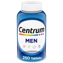 Centrum Multivitamin für Männer, Multivitamin/Multimineral Supplement mit Vitamin D3, B Vitamine und Antioxidantien, Glutenfrei, Non-GMO Zutaten - 250 Zähler